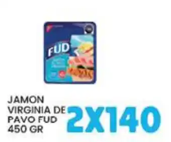 Alsuper Fud jamon virginia de pavo oferta
