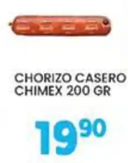 Alsuper Chimex chorizo casero oferta