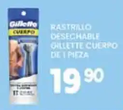 Alsuper Gillette rastrillo desechable cuerpo oferta