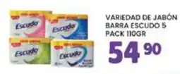 Alsuper Escudo variedad de jabón barra oferta