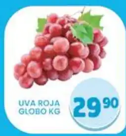 Alsuper uva roja globo kg oferta