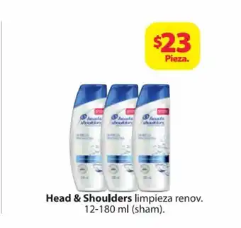 Head & Shoulders limpieza renov. 12-180 ml