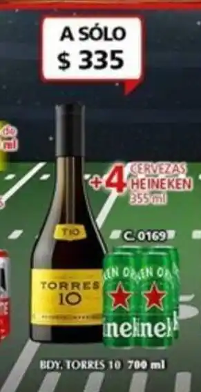 Bodegas Alianza BDY. TORRES 10 700ml oferta