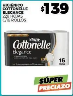 Merco Cottonelle - higienico cottonelle elegance oferta