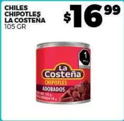 Merco La costeña - chipotles adobados oferta
