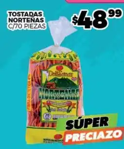 Merco Deli - tostadas nortenas oferta