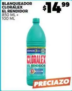 Merco Cloralex - blanqueador el rendidor oferta