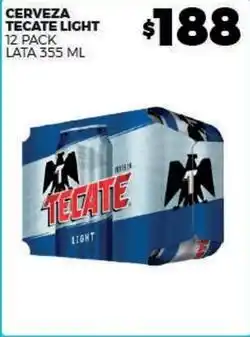 Merco Tecate - cerveza lata oferta