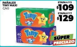 Merco Tiny - pañales tiny maxi c/40 oferta