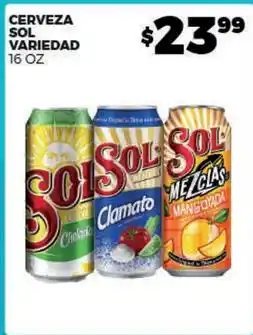 Merco Sol - cerveza sol variedad oferta
