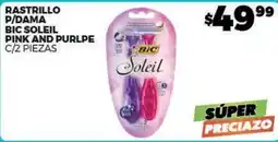 Merco Bic - rastrillo p/dama c/2 piezas oferta
