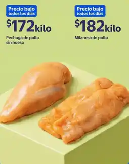 Walmart Express Pechuga de pollo sin hueso oferta