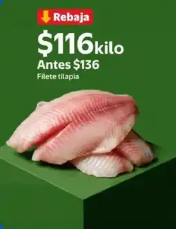 Walmart Express Filete tilapia oferta