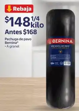 Walmart Express Bernina pechuga de pavo oferta