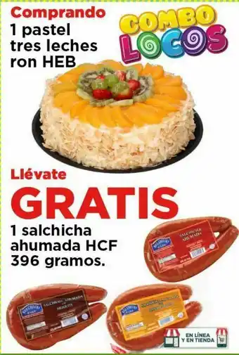 Heb pastel tres leches con ron