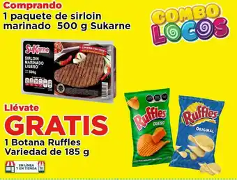 Sukarne sirloin marinado ligero 500 gr. 500 gr