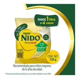 Farmacias YZA Nido Forticrece 120G oferta