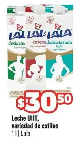 Smart & Final Lala Leche UHT, variedad de estilos oferta