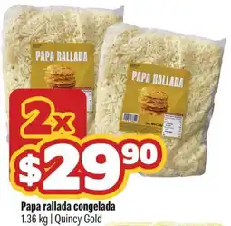Smart & Final Quincy Gold papa rallada congelada oferta