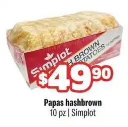 Smart & Final Simplot papas hashbrown oferta