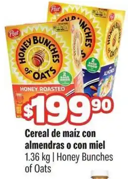 Smart & Final Post Honey Bunches of Oats oferta