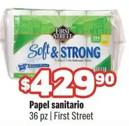 Smart & Final First Street Papel sanitario oferta