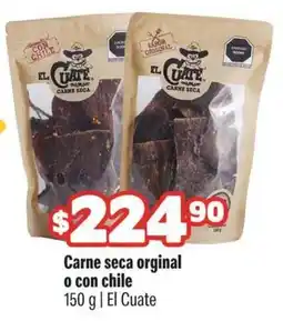 Smart & Final El Cuate carne seca original o con chile oferta