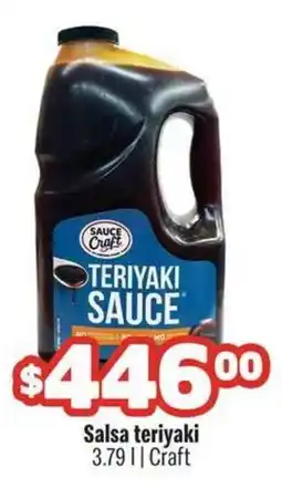 Smart & Final Craft Salsa teriyaki oferta
