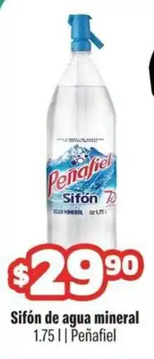 Smart & Final Peñafiel Sifón de agua mineral oferta