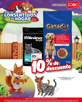 Ganador Minino Plus