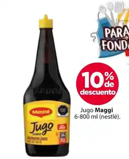 Zorro Jugo Maggi oferta