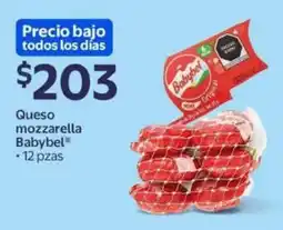Walmart Express Babybel Queso mozzarella oferta