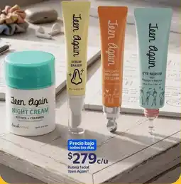 Walmart Express Teen Again Rutina facial oferta