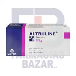 Farmacias Bazar ALTRULINE 50MG 28 TABLETAS oferta