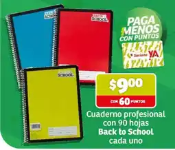 Soriana Mercado Back to School Cuaderno profesional oferta