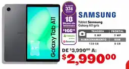 Soriana Mercado Samsung Tablet Galaxy A11 gris oferta