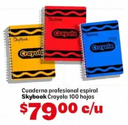 Soriana Mercado Crayola Skybook oferta