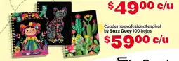 Soriana Mercado Sazz Guey Cuaderno profesional espiral oferta