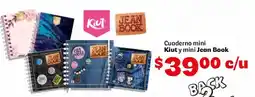 Soriana Mercado Kiut Cuaderno mini y mini Jean Book oferta