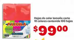Soriana Mercado Pascua hojas de color oferta