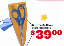 Soriana Mercado CMAE Tijera punta Roma oferta