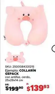 DelSol Gepack - collarín oferta