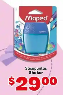 Soriana Mercado Maped Sacapuntas Shaker oferta
