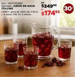 DelSol Collins - juego de agua oferta