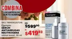 DelSol Neutrogena - sérum antiarrugas oferta