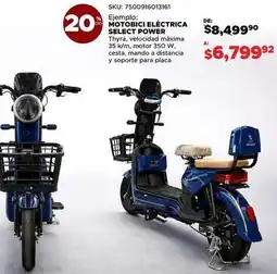 DelSol Motobici eléctrica select power oferta