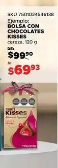 DelSol Hershey's - bolsa con chocolates kisses oferta
