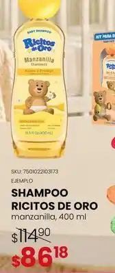 Woolworth Ricitos de oro - shampoo oferta