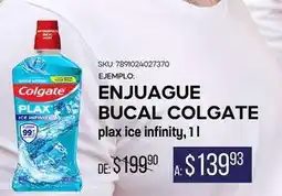 Woolworth Colgate - enjuague bucal oferta