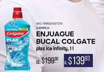 Colgate - enjuague bucal